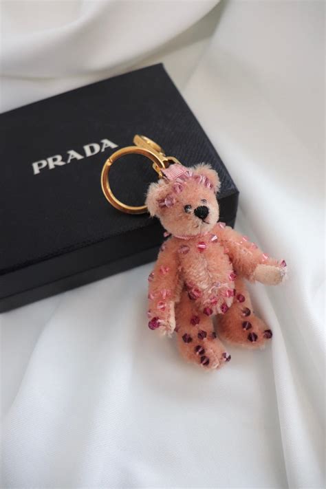 prada keychain bear